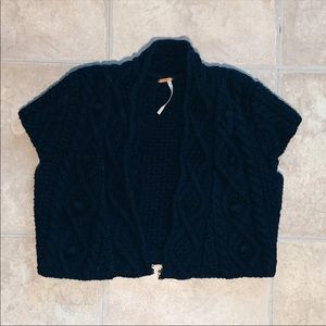Free people crochet crop cover up